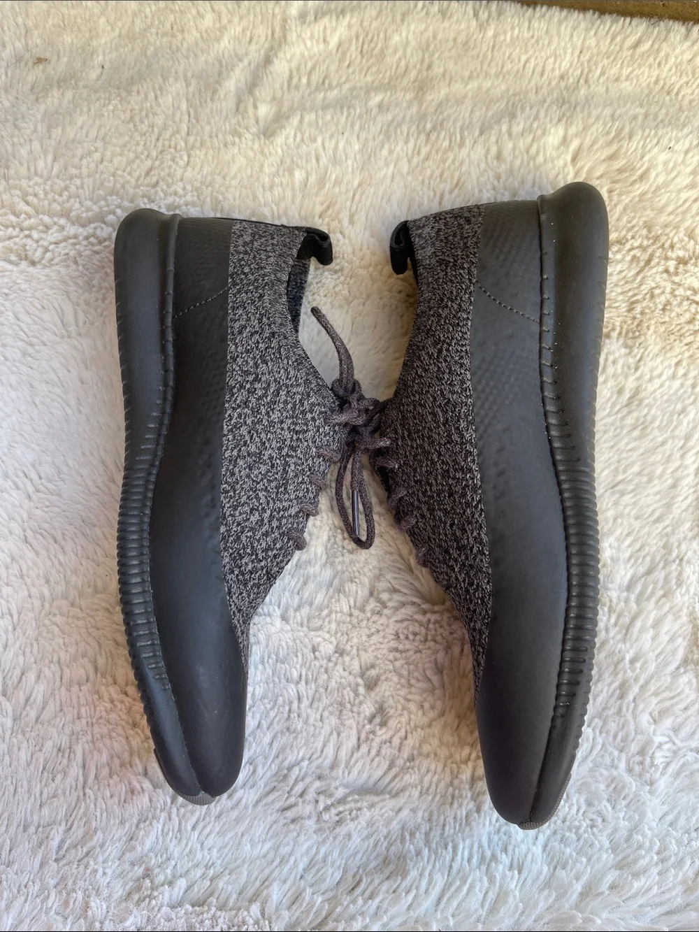 Cole Haan Lace-Up Stitchlite Shoes in Black & Gray Size 8